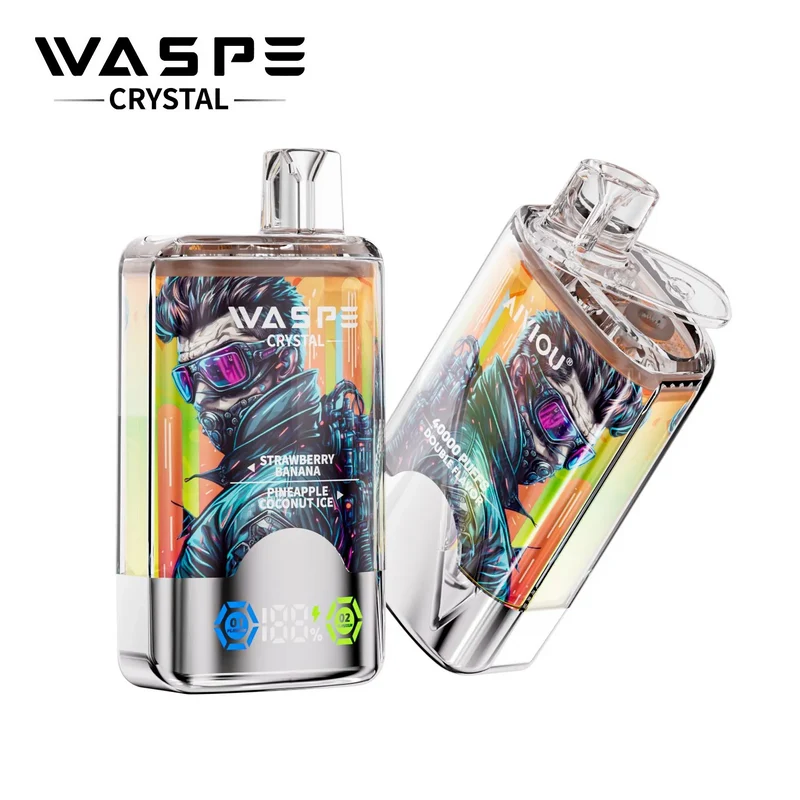 WASPE Crystal 40000 Puffs 40K Einweg Kit (Double Flavor)