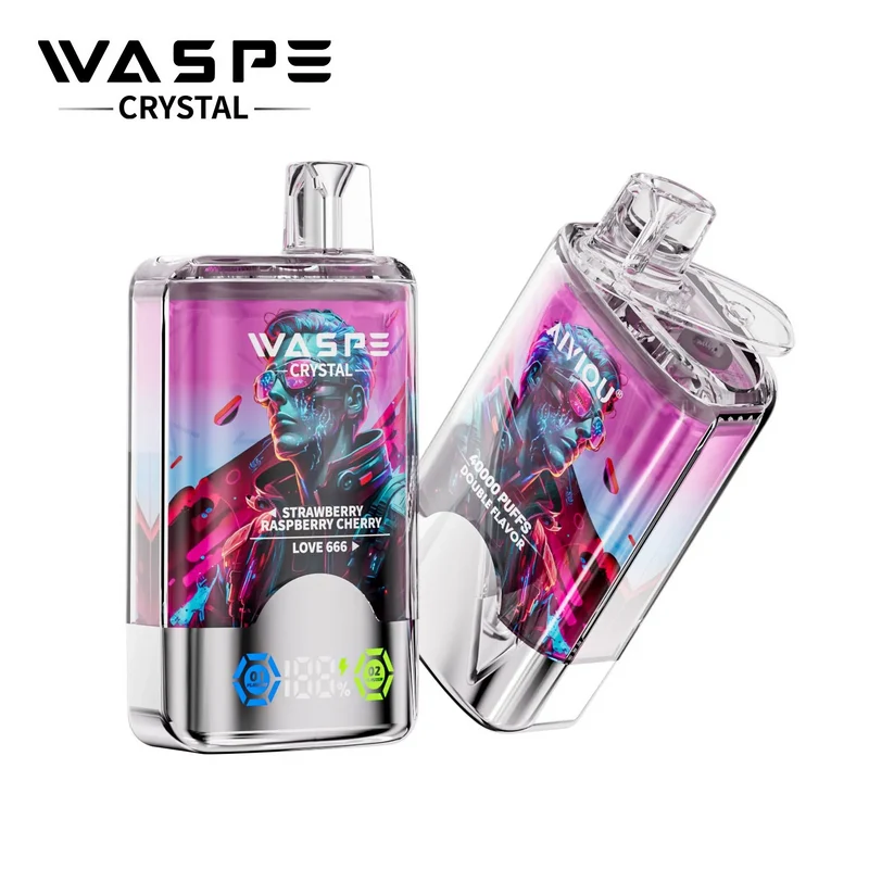 WASPE Crystal 40000 Puffs 40K Einweg Kit (Double Flavor)