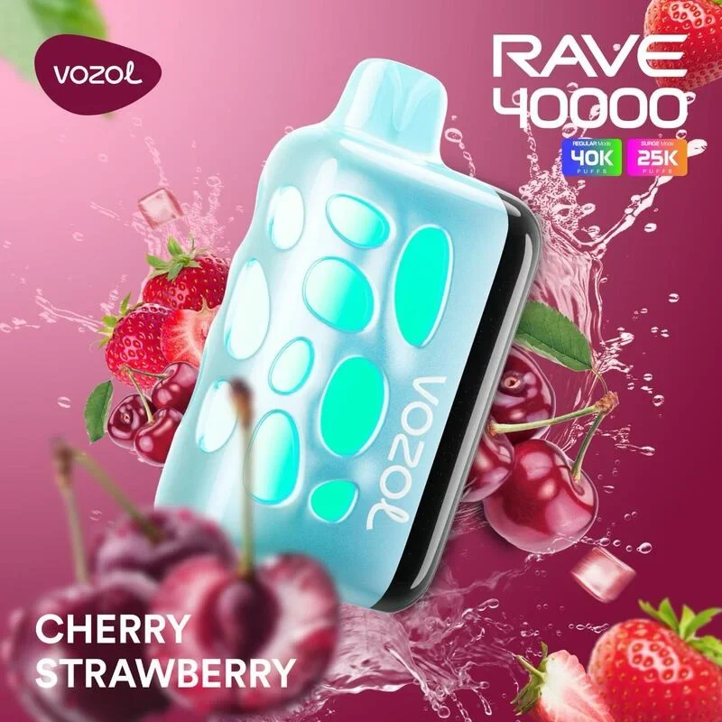 Vozol Rave 40000 40K Puffs Wiederaufladbares Einweg Kit - 💥 Nehme 4 Zahle NUR 3! + Ab einem Einkauf von 100€ 2 Mystery Gratis💥