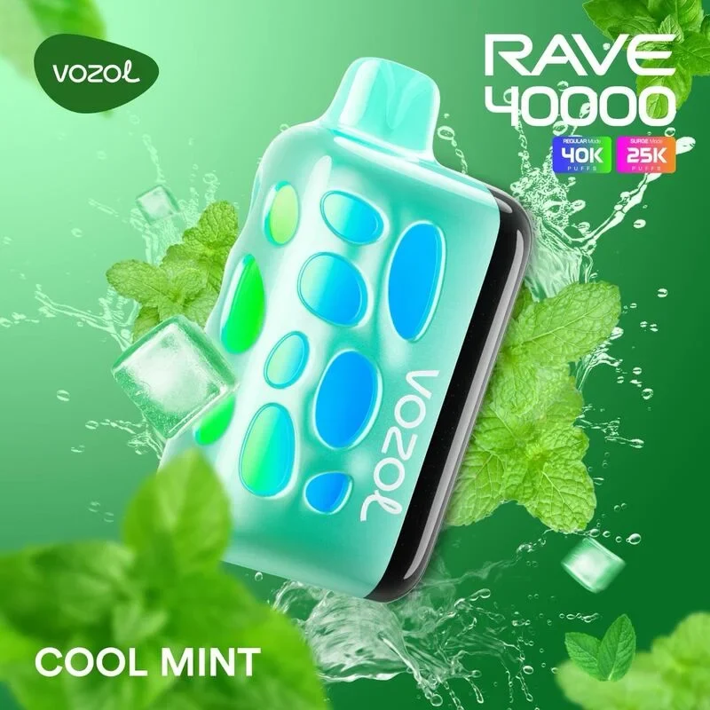 Vozol Rave 40000 40K Puffs Wiederaufladbares Einweg Kit - 💥 Nehme 4 Zahle NUR 3! + Ab einem Einkauf von 100€ 2 Mystery Gratis💥