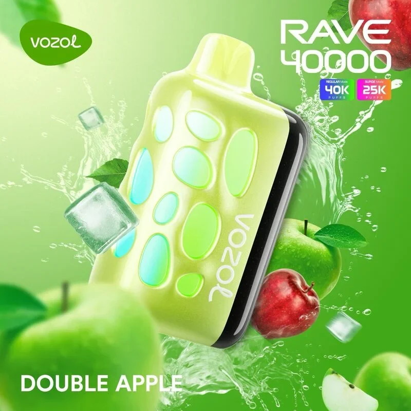 Vozol Rave 40000 40K Puffs Wiederaufladbares Einweg Kit - 💥 Nehme 4 Zahle NUR 3! + Ab einem Einkauf von 100€ 2 Mystery Gratis💥