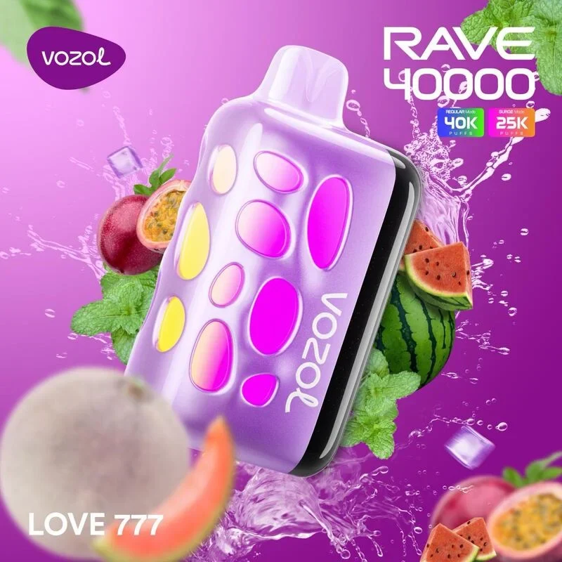 Vozol Rave 40000 40K Puffs Wiederaufladbares Einweg Kit - 💥 Nehme 4 Zahle NUR 3! + Ab einem Einkauf von 100€ 2 Mystery Gratis💥