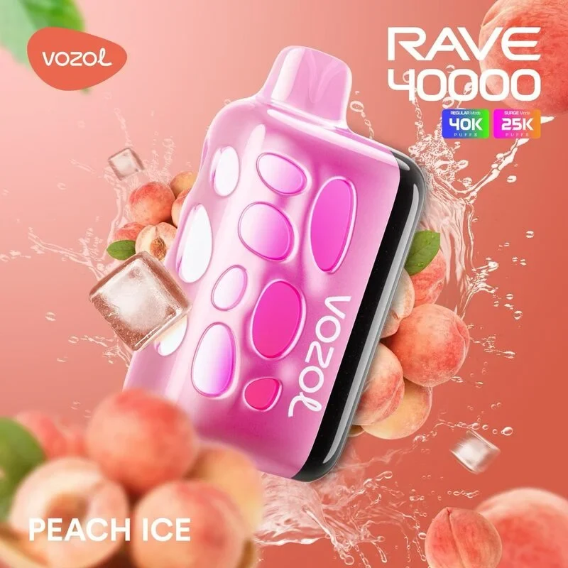 Vozol Rave 40000 40K Puffs Wiederaufladbares Einweg Kit - 💥 Nehme 4 Zahle NUR 3! + Ab einem Einkauf von 100€ 2 Mystery Gratis💥