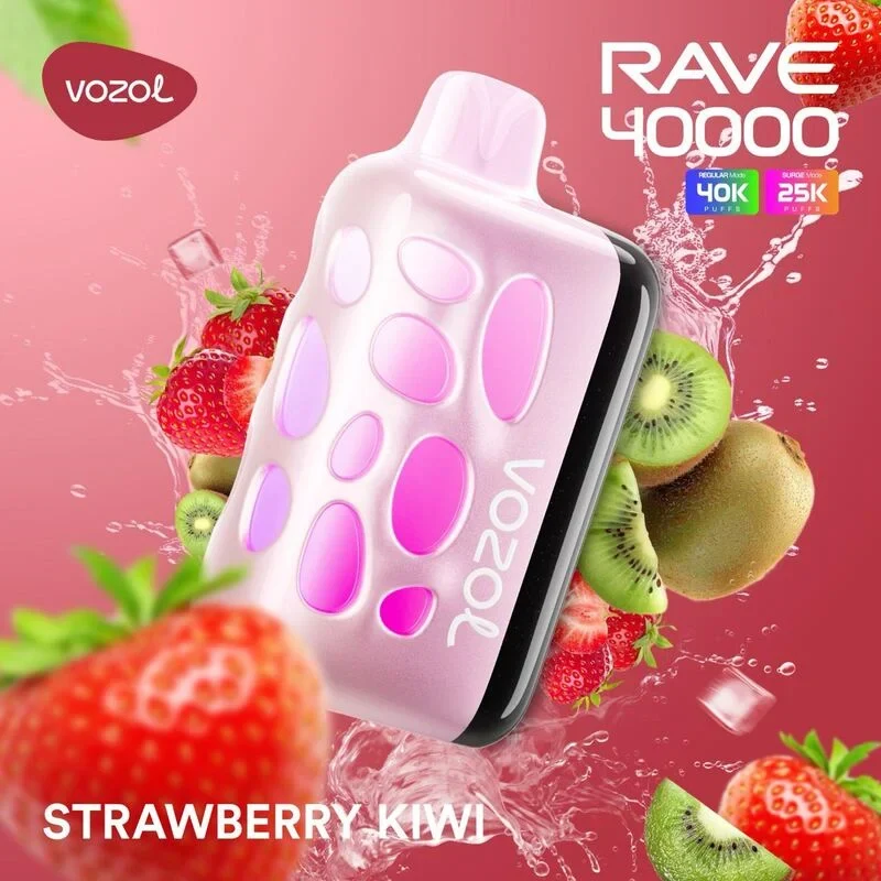 Vozol Rave 40000 40K Puffs Wiederaufladbares Einweg Kit - 💥 Nehme 4 Zahle NUR 3! + Ab einem Einkauf von 100€ 2 Mystery Gratis💥