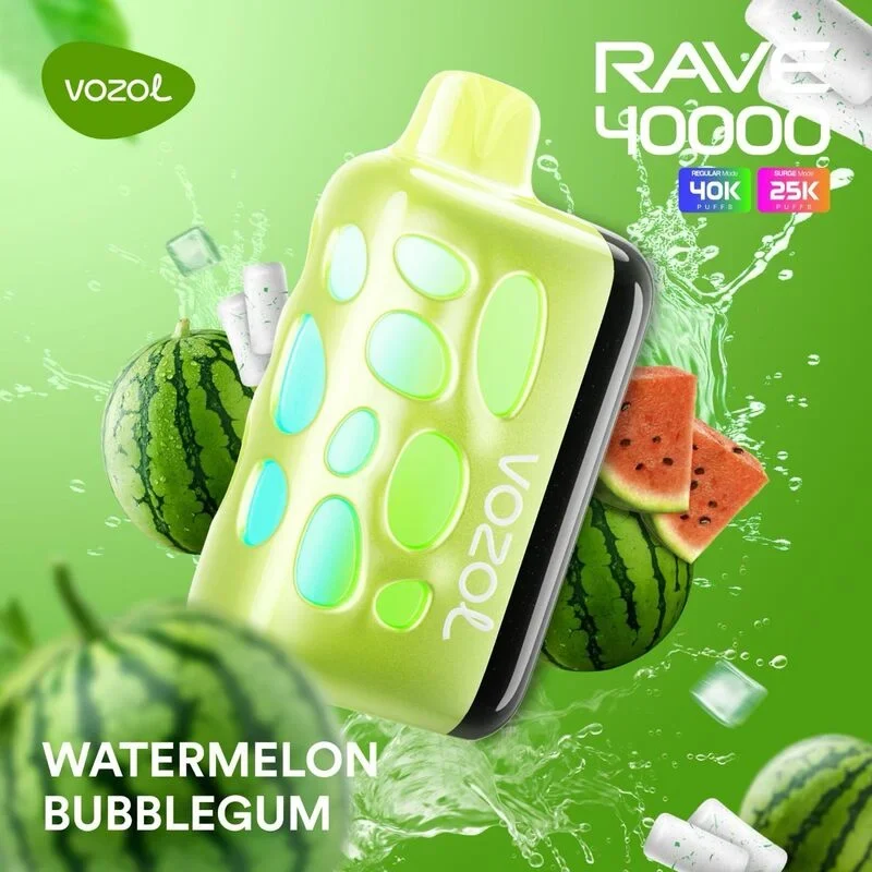 Vozol Rave 40000 40K Puffs Wiederaufladbares Einweg Kit - 💥 Nehme 4 Zahle NUR 3! + Ab einem Einkauf von 100€ 2 Mystery Gratis💥