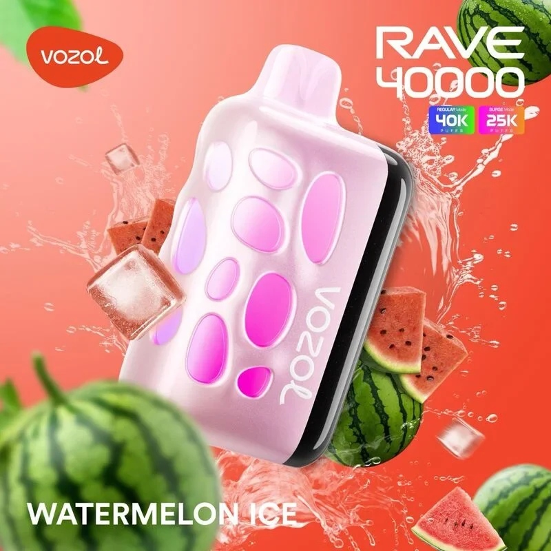 Vozol Rave 40000 40K Puffs Wiederaufladbares Einweg Kit - 💥 Nehme 4 Zahle NUR 3! + Ab einem Einkauf von 100€ 2 Mystery Gratis💥