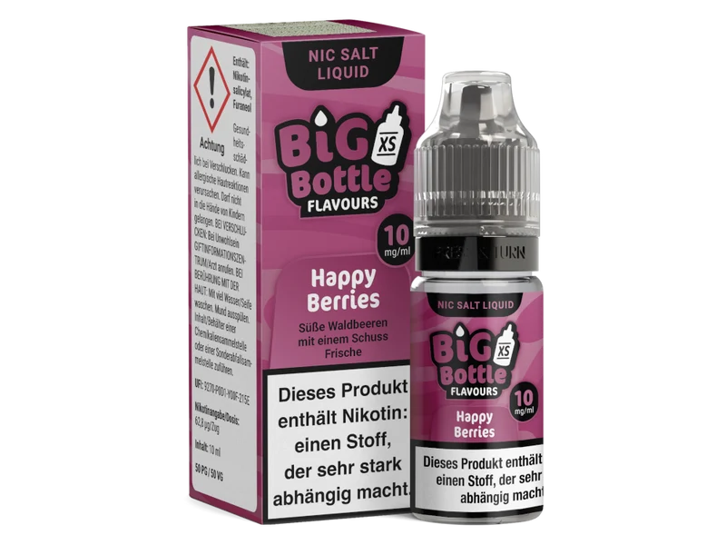 Big Bottle Happy Berries Nikotinsalz Liquid