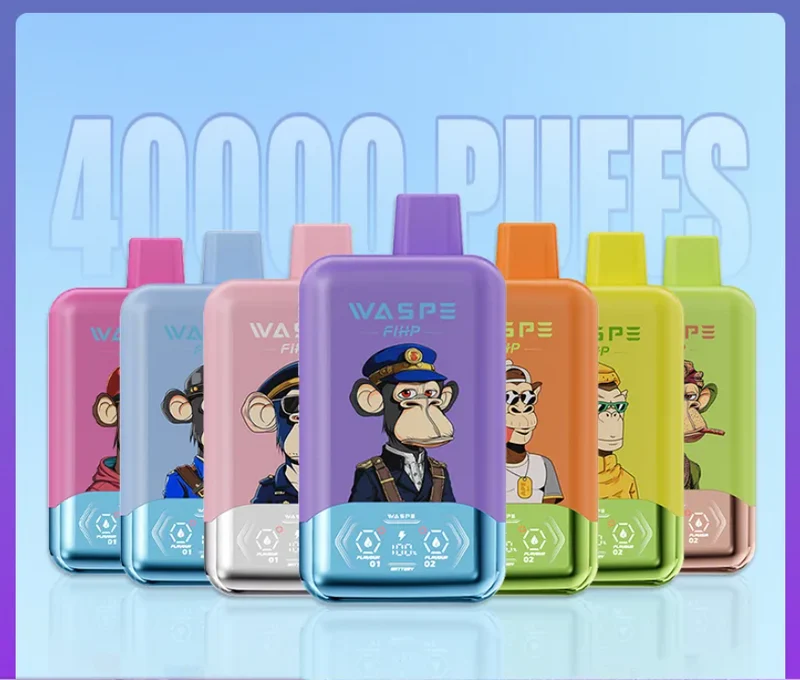 WASPE FIHP 40000 Puffs 40K Einweg Kit (Double Flavor) - 💥 Nehme 5 Zahle NUR 4! + Ab einem Einkauf von 100€ 2 Mystery Gratis💥