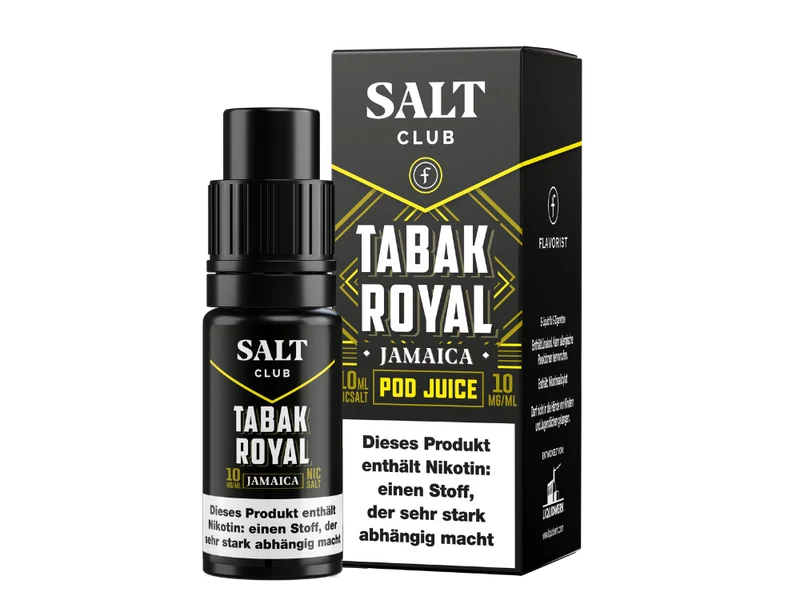Salt Club Flavorist Tabak Royal Jamaica Nikotinsalz Liquid