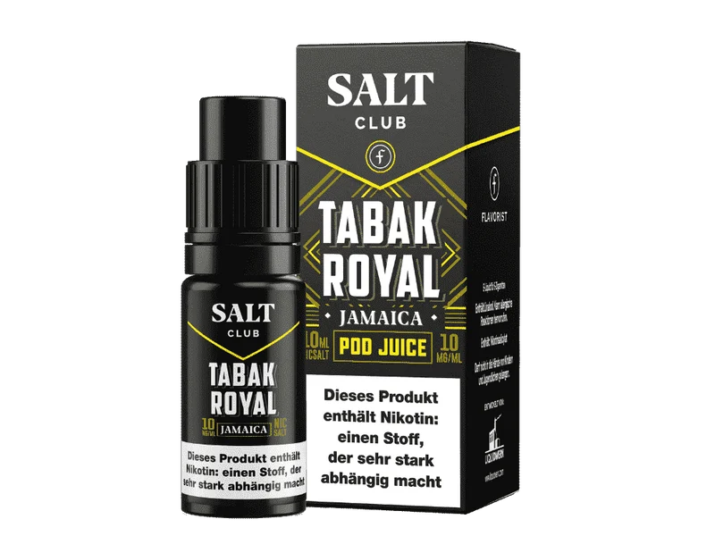 Salt Club Flavorist Tabak Royal Jamaica Nikotinsalz Liquid