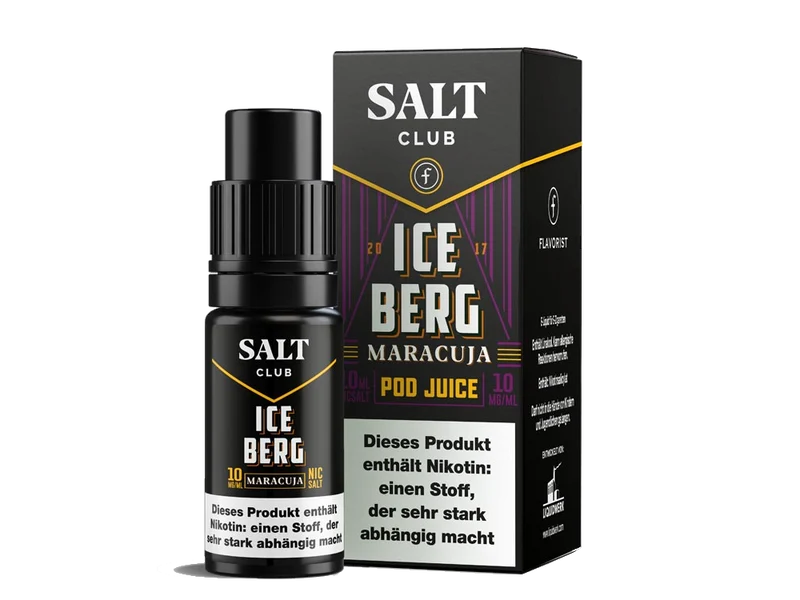 Salt Club Flavorist Iceberg Maracuja Nikotinsalz Liquid