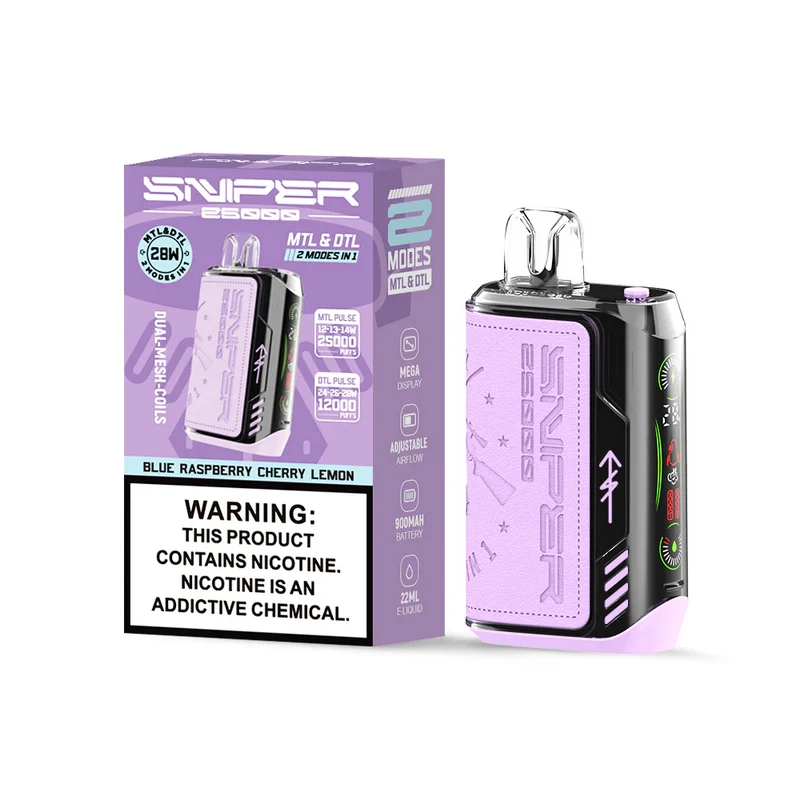 Vapmod Sniper 25000 Puffs Wiederaufladbares Einweg Kit