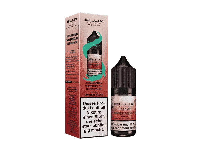 Elux Strawberry Watermelon Bubblegum Nikotinsalz Liquid