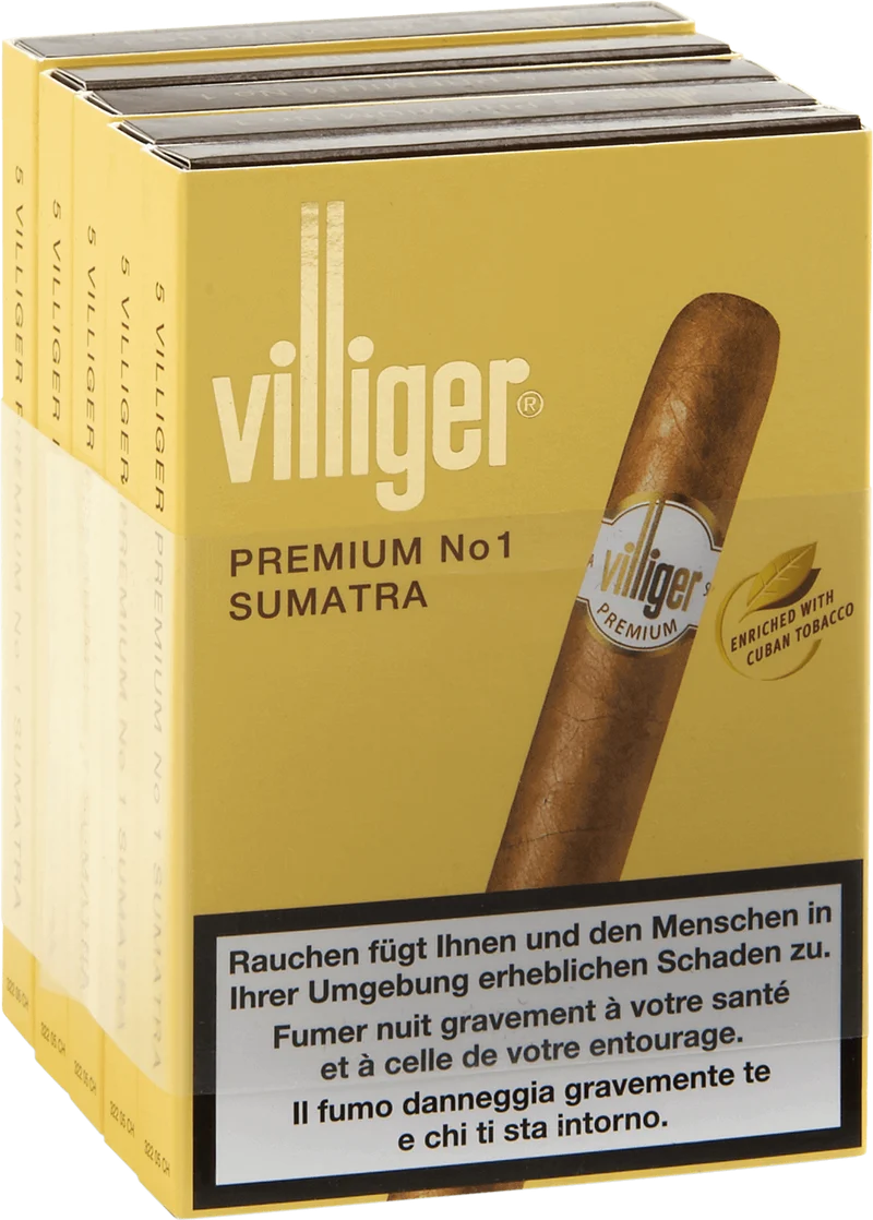 Villiger Premium No. 1 Sumatra 5 Stück