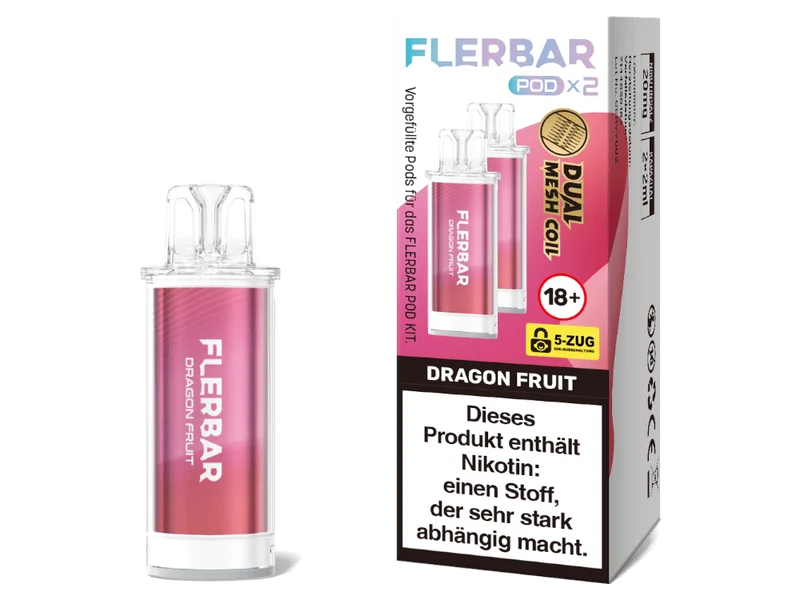 Flerbar - POD - 2ml Prefilled Pods (2 Stück)
