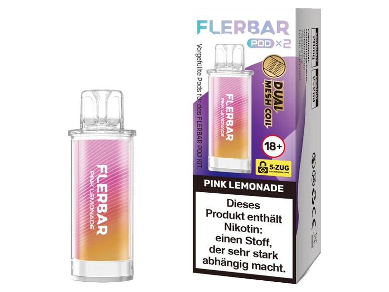 Flerbar - POD - 2ml Prefilled Pods (2 Stück)