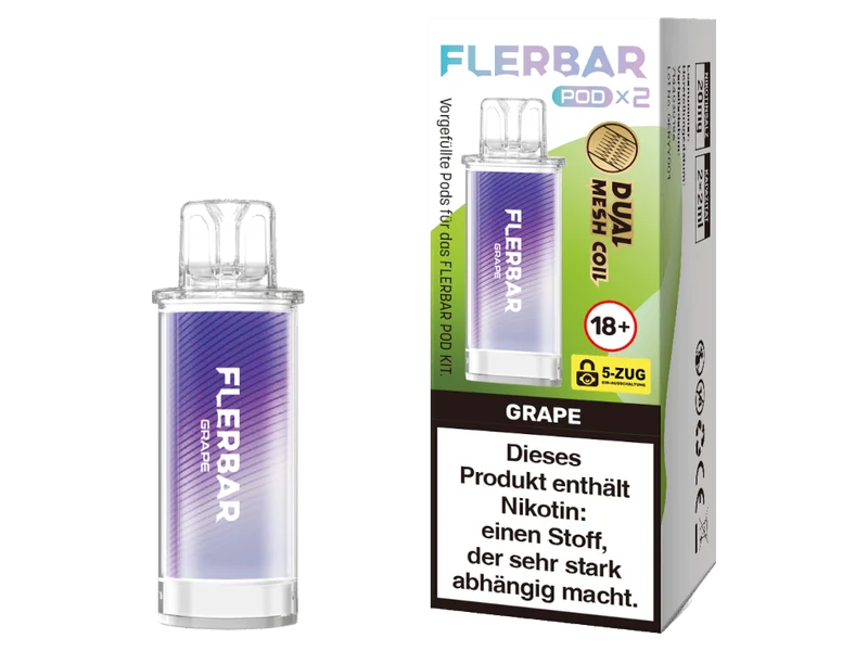 Flerbar - POD - 2ml Prefilled Pods (2 Stück)