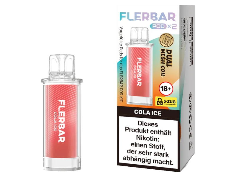 Flerbar - POD - 2ml Prefilled Pods (2 Stück)