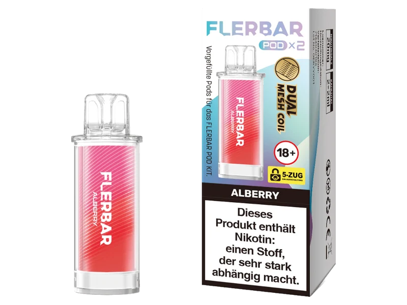 Flerbar - POD - 2ml Prefilled Pods (2 Stück)