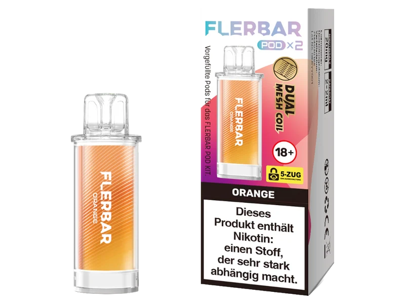 Flerbar - POD - 2ml Prefilled Pods (2 Stück)