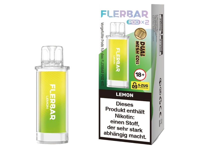 Flerbar - POD - 2ml Prefilled Pods (2 Stück)