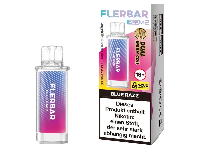 Flerbar - POD - 2ml Prefilled Pods (2 Stück)