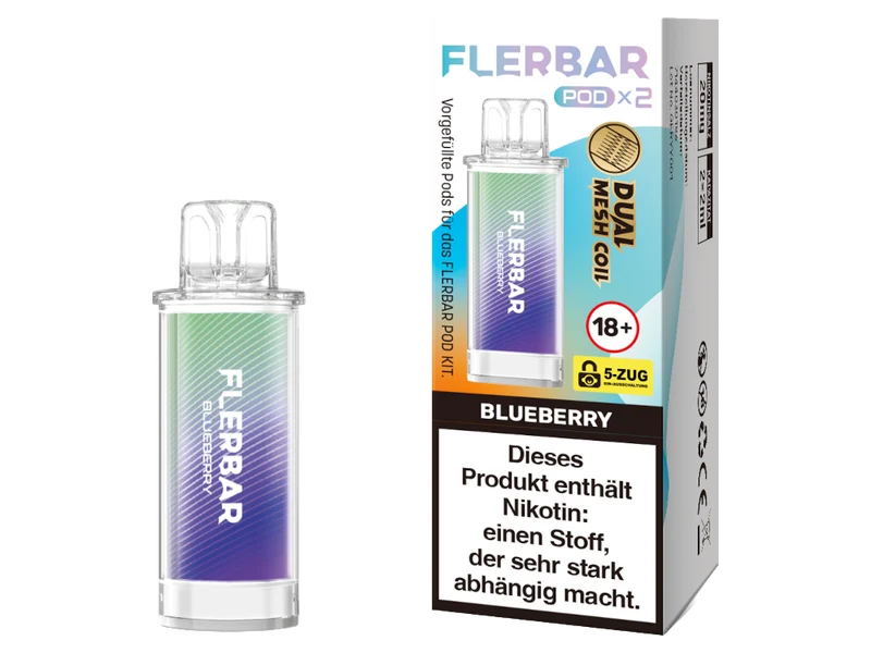 Flerbar - POD - 2ml Prefilled Pods (2 Stück)