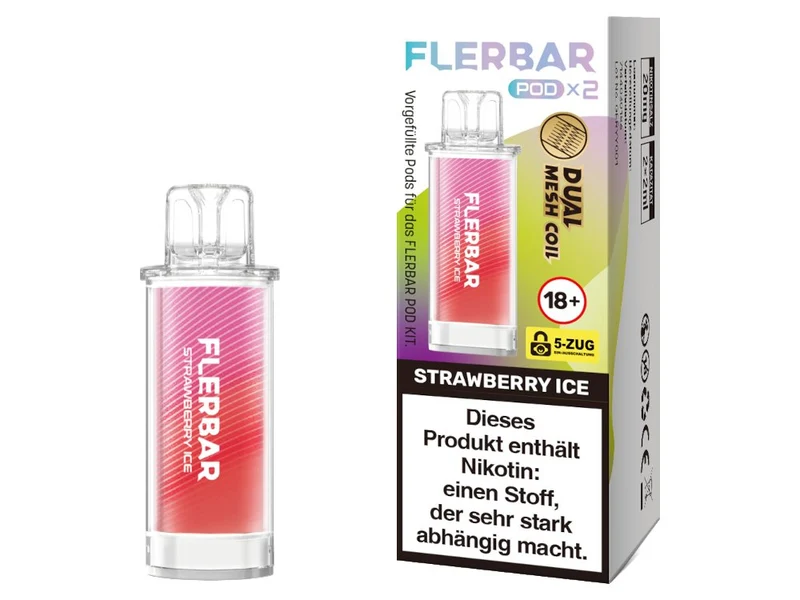 Flerbar - POD - 2ml Prefilled Pods (2 Stück)