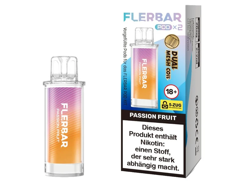 Flerbar - POD - 2ml Prefilled Pods (2 Stück)