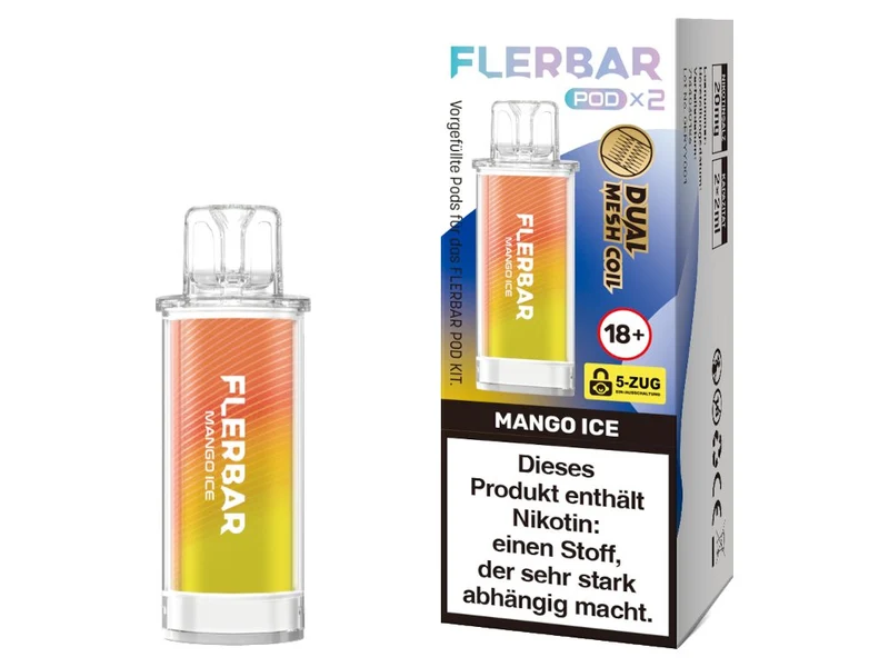 Flerbar - POD - 2ml Prefilled Pods (2 Stück)