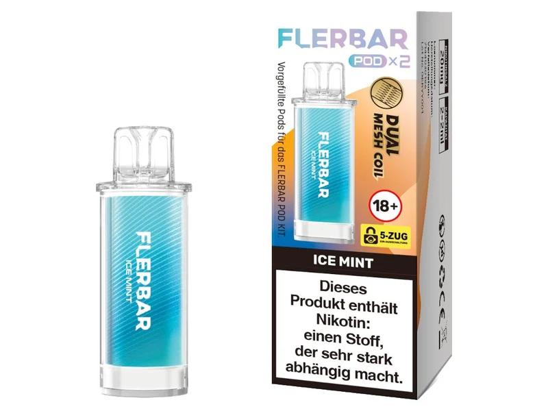 Flerbar - POD - 2ml Prefilled Pods (2 Stück)