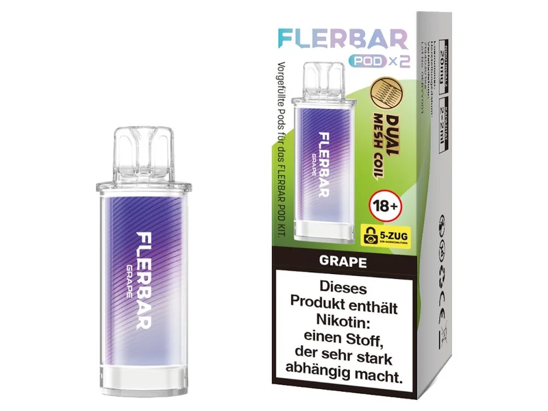 Flerbar - POD - 2ml Prefilled Pods (2 Stück)