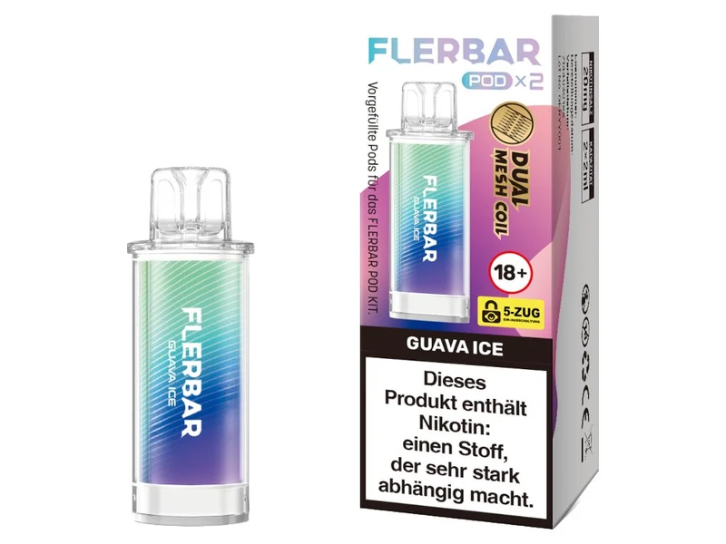 Flerbar - POD - 2ml Prefilled Pods (2 Stück)