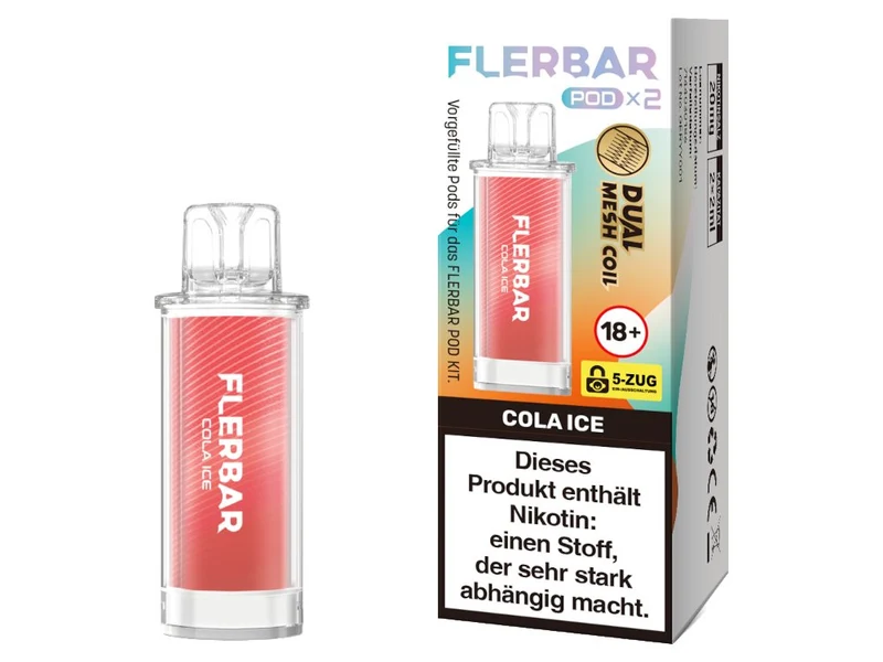 Flerbar - POD - 2ml Prefilled Pods (2 Stück)