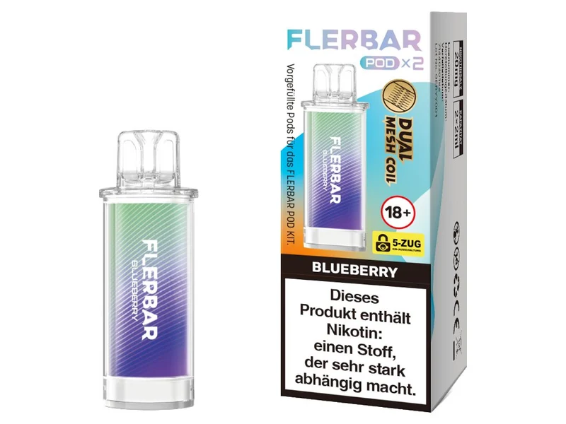 Flerbar - POD - 2ml Prefilled Pods (2 Stück)