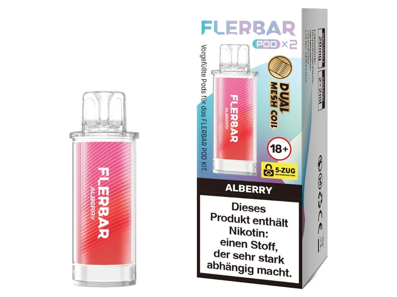 Flerbar - POD - 2ml Prefilled Pods (2 Stück)