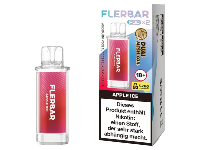 Flerbar - POD - 2ml Prefilled Pods (2 Stück)