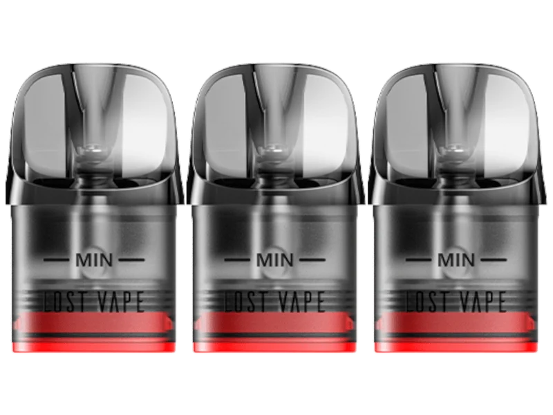 Lost Vape - E Plus - 3ml Dual Mesh Pods mit Head (3 Stück)