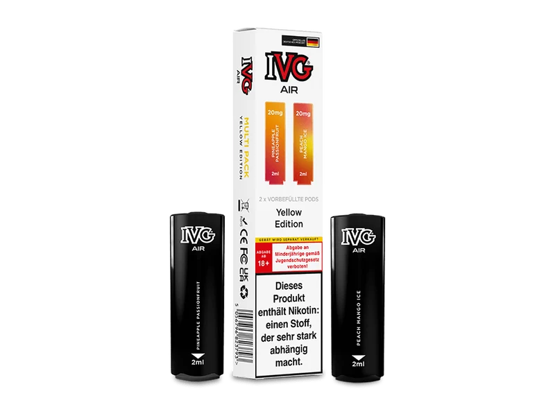 IVG - AIR - Multi Flavour Edition - 2ml Prefilled Pods (2 Stück)