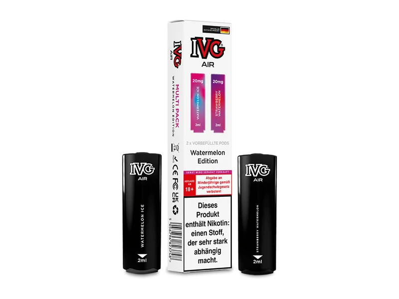 IVG - AIR - Multi Flavour Edition - 2ml Prefilled Pods (2 Stück)