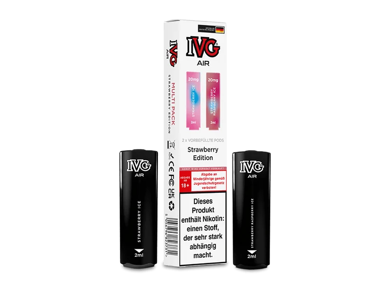 IVG - AIR - Multi Flavour Edition - 2ml Prefilled Pods (2 Stück)