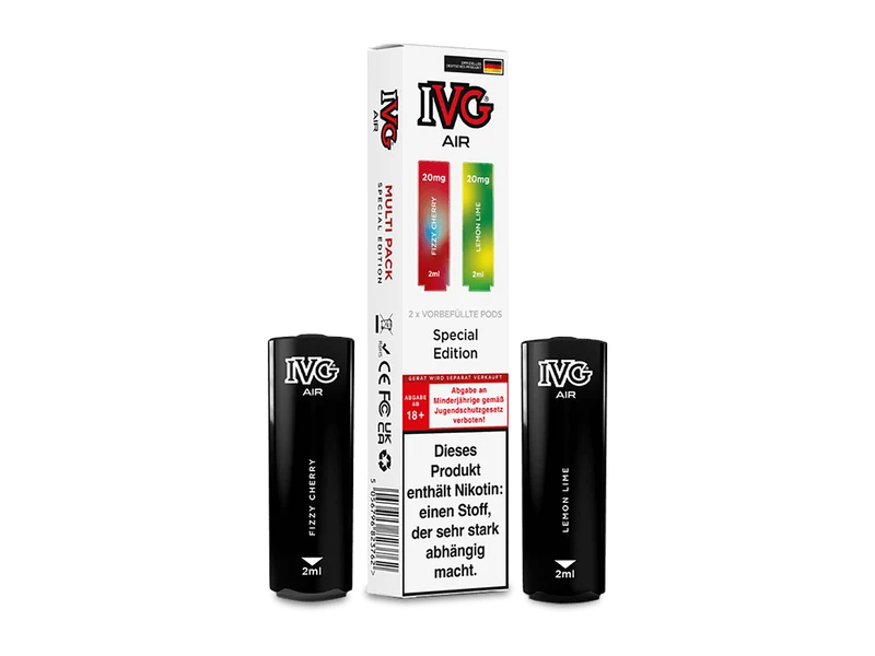 IVG - AIR - Multi Flavour Edition - 2ml Prefilled Pods (2 Stück)