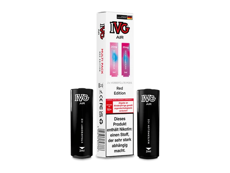 IVG - AIR - Multi Flavour Edition - 2ml Prefilled Pods (2 Stück)