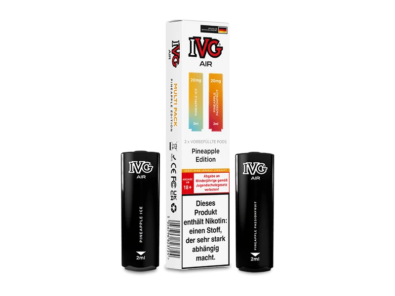IVG - AIR - Multi Flavour Edition - 2ml Prefilled Pods (2 Stück)