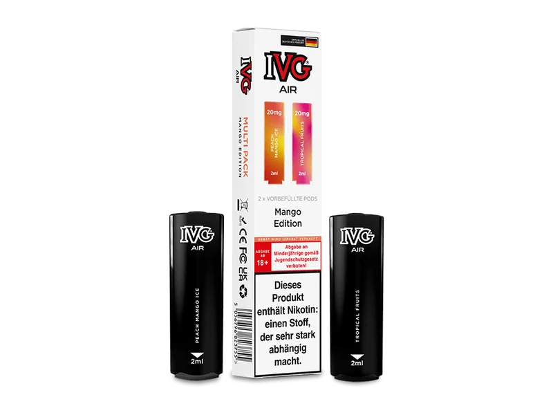 IVG - AIR - Multi Flavour Edition - 2ml Prefilled Pods (2 Stück)