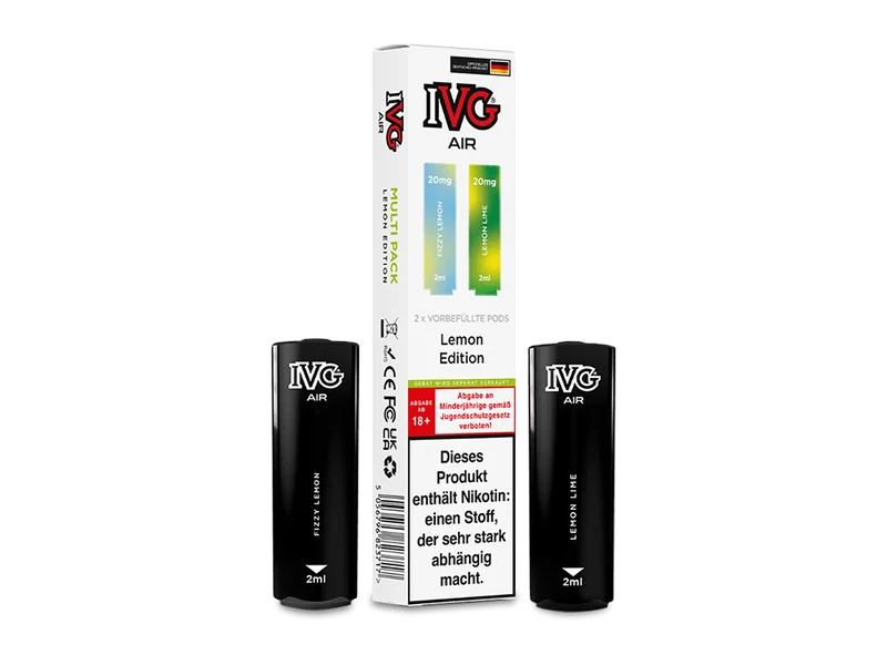 IVG - AIR - Multi Flavour Edition - 2ml Prefilled Pods (2 Stück)