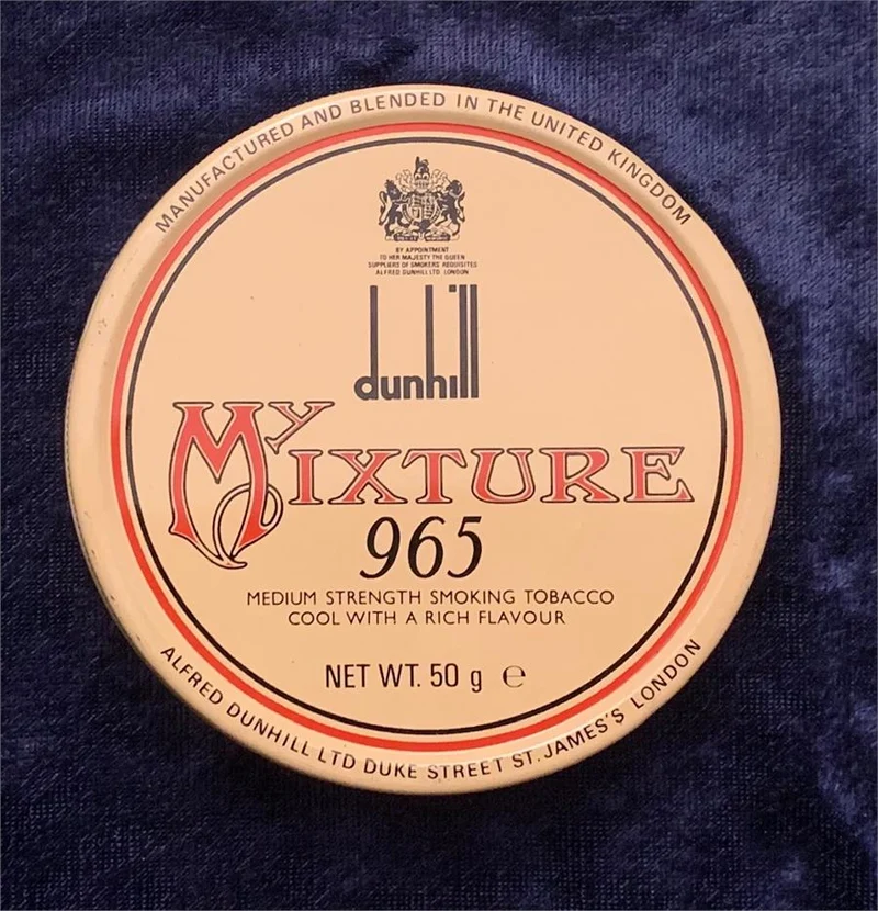 Dunhill: MY MIXTURE 965 50g 1976 - C