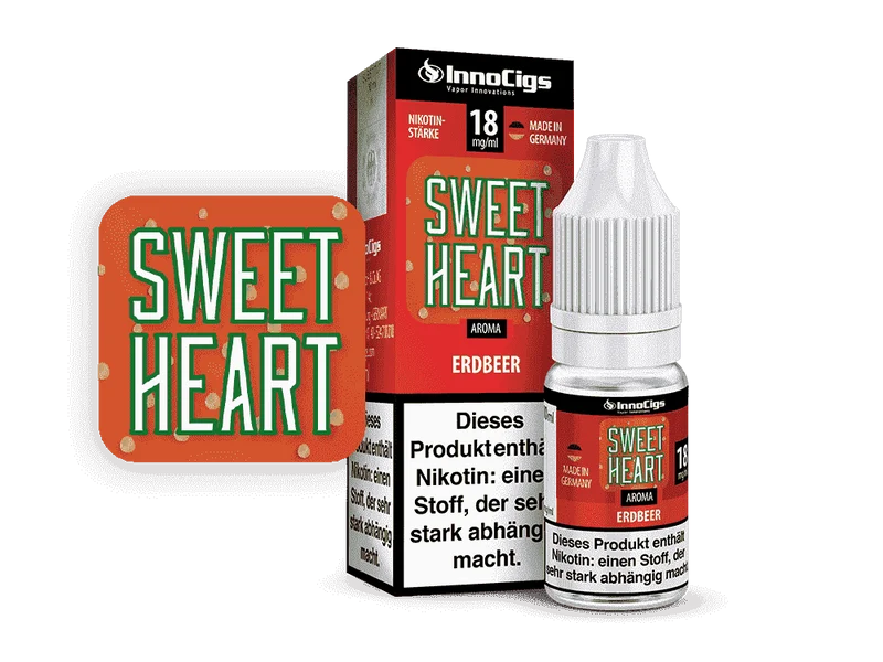 InnoCigs Sweetheart Erdbeer Aroma Liquid