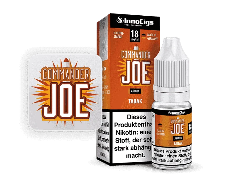 InnoCigs Commander Joe Tabak Aroma Liquid