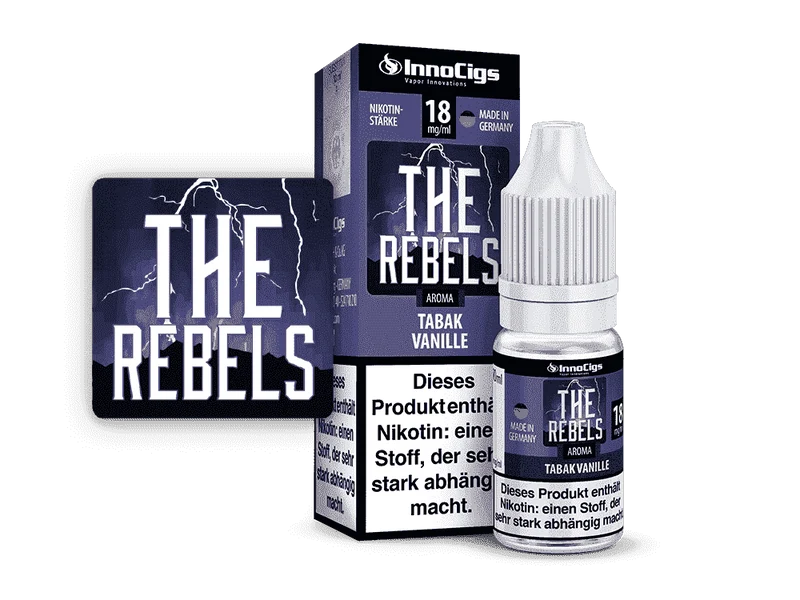 InnoCigs The Rebels Tabak Vanille Aroma Liquid